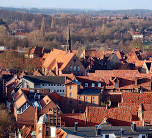 Ausblick auf Lüneburg