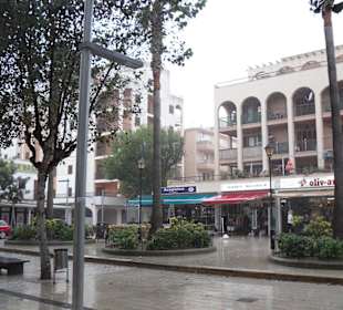 Platz vor dem Cafe Mallorca