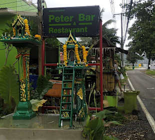 Peter Bar & Restaurant sign