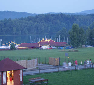 Widok na przystań UNITRA