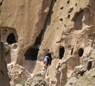 Bandelier National Monument in New Mexico