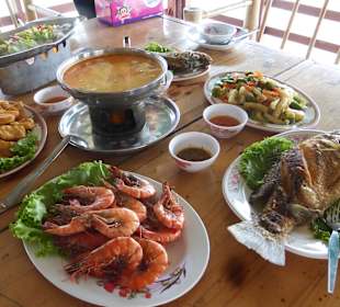 Mittagessen an der Golfküste