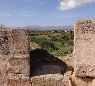 Ausblick von der Mauer