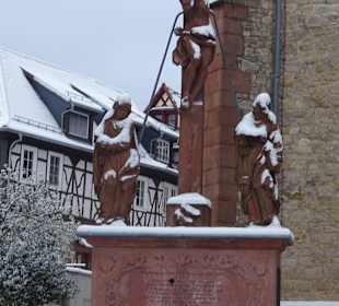 Bei der Kirche St. Peter 