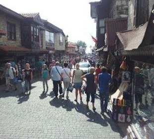 Side, total überfüllt