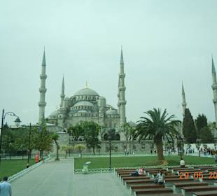 Die Sultan Ahmed Moschee (blaue Moschee)