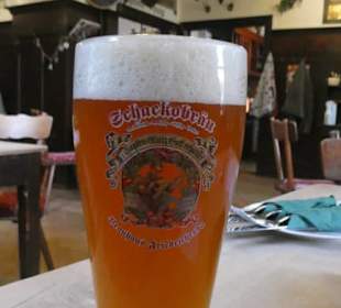 Zum Abendessen im Brauhaus Friedrichroda