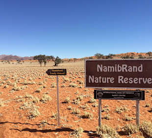 Eingangsbereich des Naturreservats