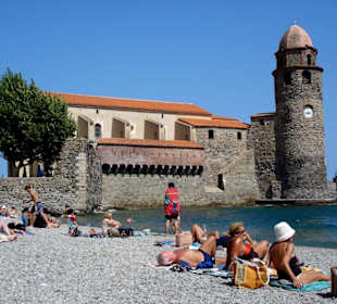Collioure Strandleben