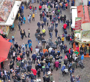 Der Freimarkt 2018 aus Vogelperspektive