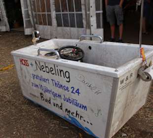 Badewannen Rasenmäher