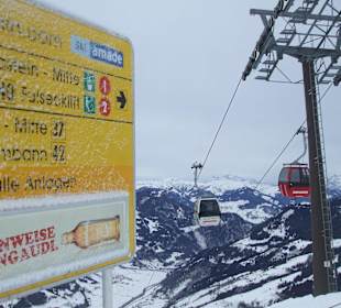 Blick vom Fulseckgipfel ins Gasteiner Tal