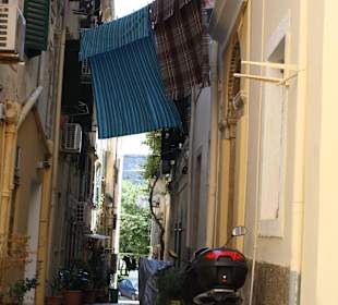 Enge Gässchen in Kerkyra