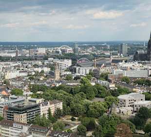 Blick von der Terrasse vom Osman30 im 30.Stockwerk