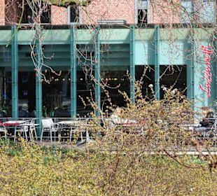 Außenansicht des Restaurants Lazzaretti