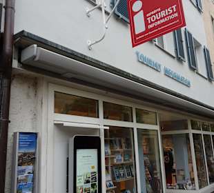 Tourist-Info nahe des Bahnhofs