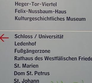 Gute Information in der City