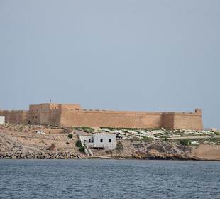 Twierdza widoczna z morza