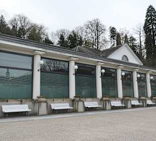 Beim Casino von Baden-Baden