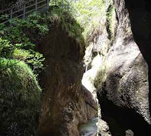 Wanderung durch die Klamm