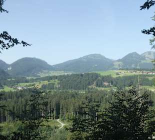 Wanderung über Burgkirche Schöllang nach Rubi