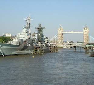 HMS & Tower Bridge