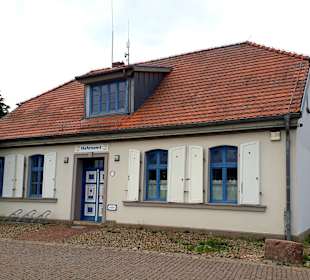 Wiecker Hafen an der Klappbrücke