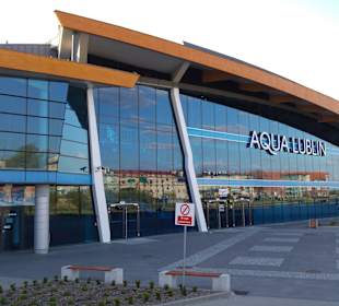 Eingang des Aquadoms