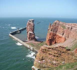 Wahrzeichen der Insel "Lange Anna"