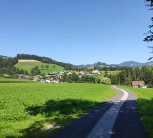 Blick nach Aschau