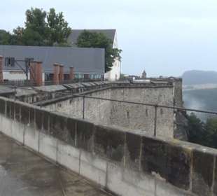 Entlang der Festungsmauer