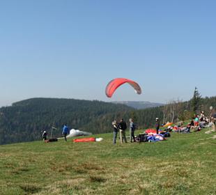 Impresionen vom Tandemflug Paragliding