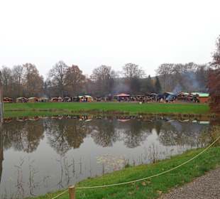 Blick auf die Stände