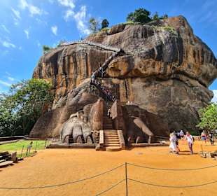 Sigiriya Felsen