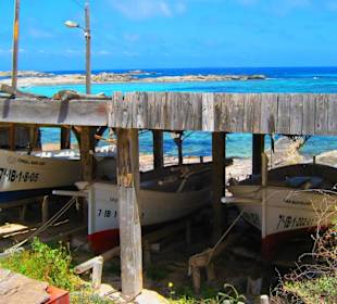 Playa de ES Pojols auf Formentera