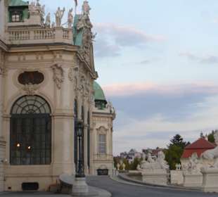 Auffahrt zum Oberen Belvedere