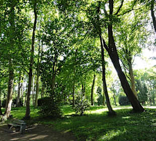 Spaziergang durch die Graftanlagen
