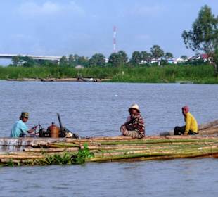 Am Ufer des Tonle Sap