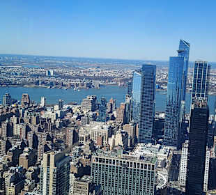 Blick Richtung Hudson River 