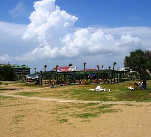 Vom Sunrise Richtung Kumköy-Evrenseki am Strand