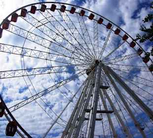 Riesenrad seitlich