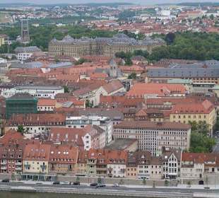 Blick auf Main und Würzburg