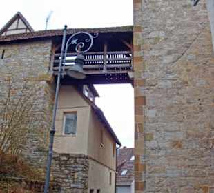 Durchgang am Hochwachtturm
