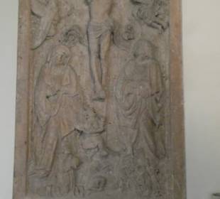 Im Kreuzgang der Stiftskirche in Berchtesgaden