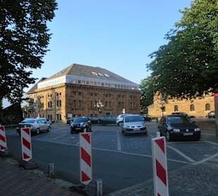 Blick auf ehemaliges Proviantmagazin