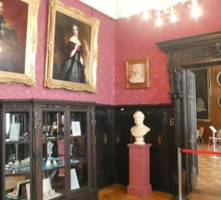 Schloss Friedenstein: bei der Innenbesichtigung