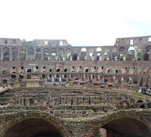 Inside the Colosseum