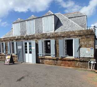 Historisches Wachhaus aus 1791, jetzt Restaurant