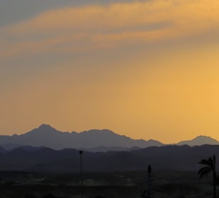 Sonnenuntergang Hafen