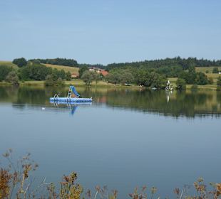 Rottauensee mit Mittelinsel